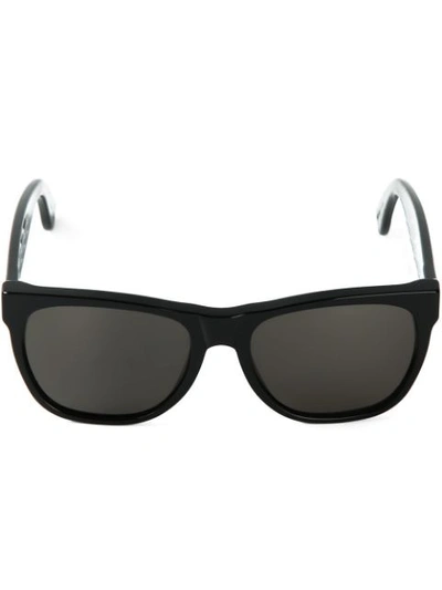 Shop Retrosuperfuture 'classic' Sunglasses In Black