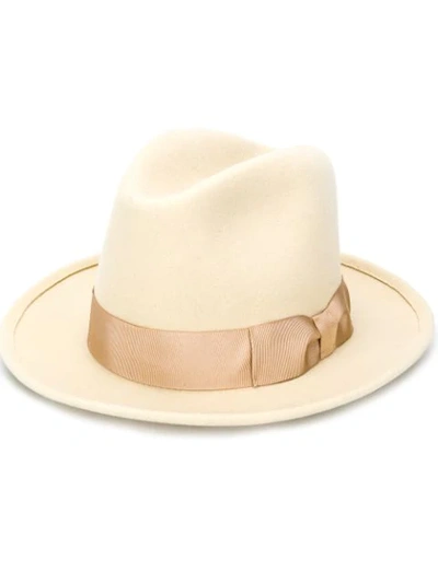 Shop Ami Alexandre Mattiussi Hat In Neutrals