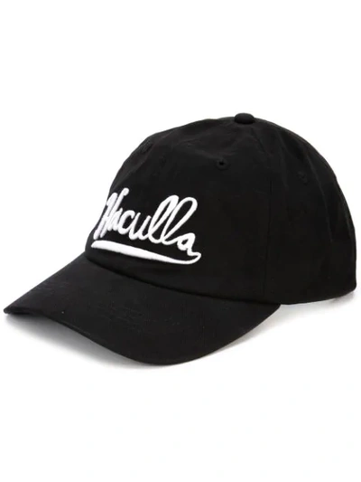 Shop Haculla Embroidered Logo Cap In Black