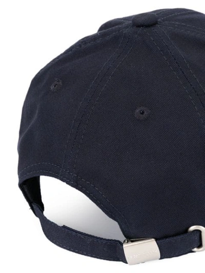 BOTTER EMBROIDERED LOGO BASEBALL CAP - 蓝色