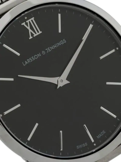Shop Larsson & Jennings 'ljxii Lugano' Armbanduhr, 40mm In Metallic