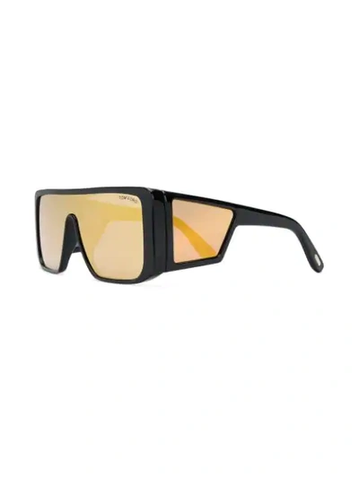 Shop Tom Ford Atticus Sunglasses In Black