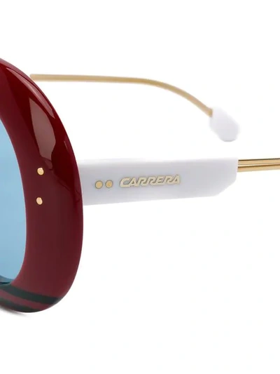 Shop Carrera Limited Edition Full-shield Sunglasses In Red