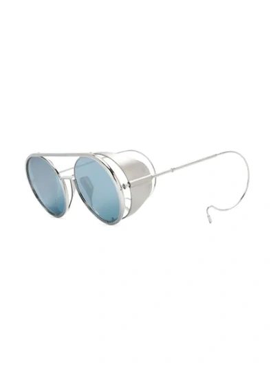 Shop Dita Eyewear For Boris Bidjan Saberi Sunglasses In Metallic