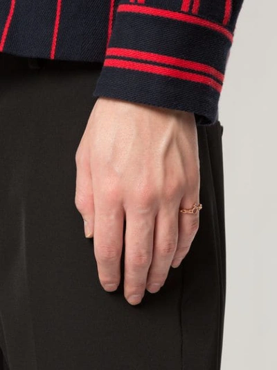 Shop Vivienne Westwood Magnus Orb Ring In Gold
