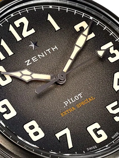 Shop Zenith Pilot Type 20 Extra Special 40mm In C807 Slate Grey B Mustard