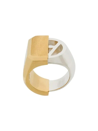 Shop Ambush Hues Misfit Ring In Metallic