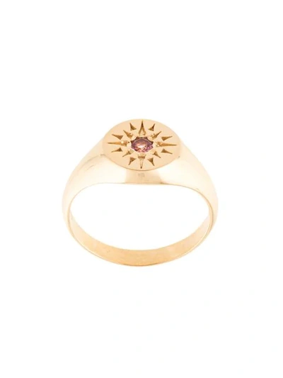 Shop Meadowlark Ursa Signet Ring In Gold