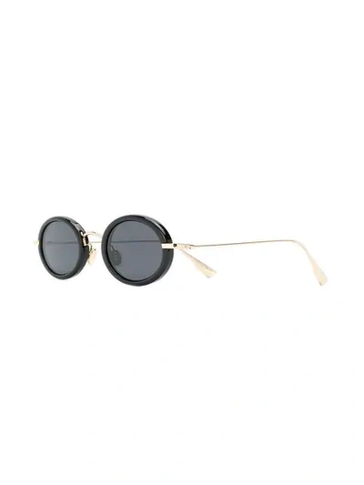 Shop Dior Hypnotic2 Sunglasses In Gold