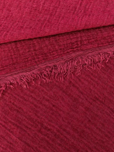 Shop Faliero Sarti Fine Knit Scarf - Red