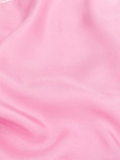 Shop Holland & Holland Plain Scarf In Pink