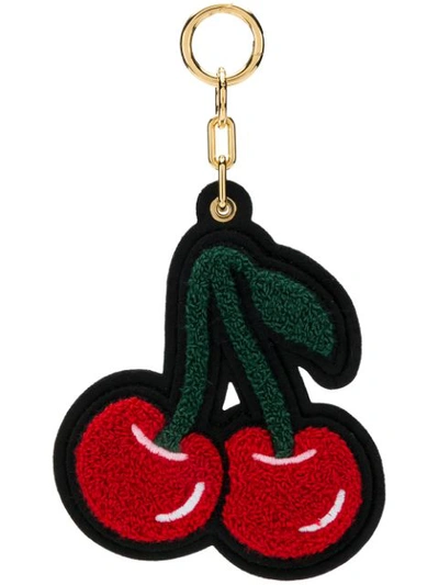 Shop Chaos Cherrie Bag Charm In Red