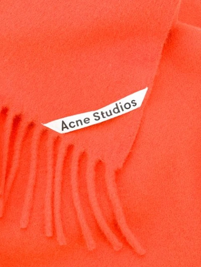 Shop Acne Studios Canada New Scarf In Orange