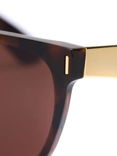 Retrosuperfuture 'flat Top Francis Havana' Sunglasses In Brown