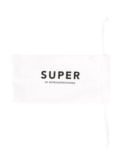 Retrosuperfuture 'flat Top Francis Havana' Sunglasses In Brown