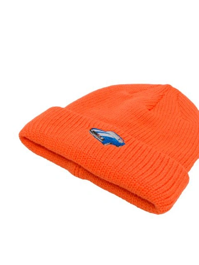 Shop Digawel Car Patch Beanie Hat - Orange