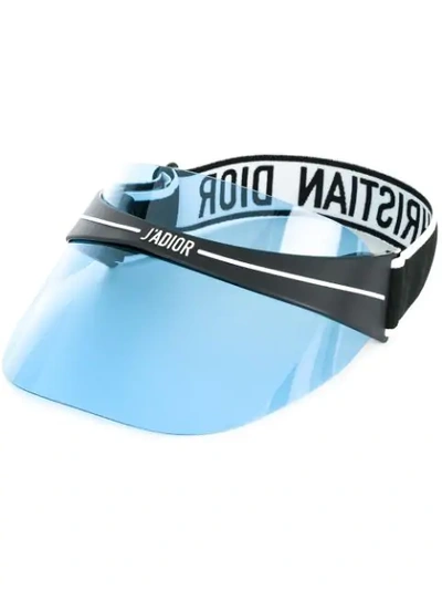 Shop Dior Club1 Visor In Blue