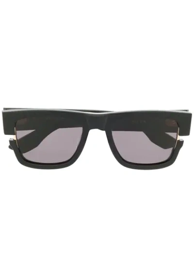 Shop Dita Eyewear Square Shape Sunglasses In Black