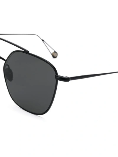 Shop Ahlem Tinted Aviator Sunglasses - Black