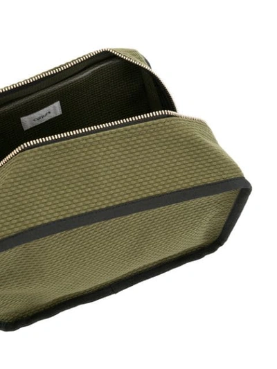 Shop Cabas Medium Outfit Pouch In Green
