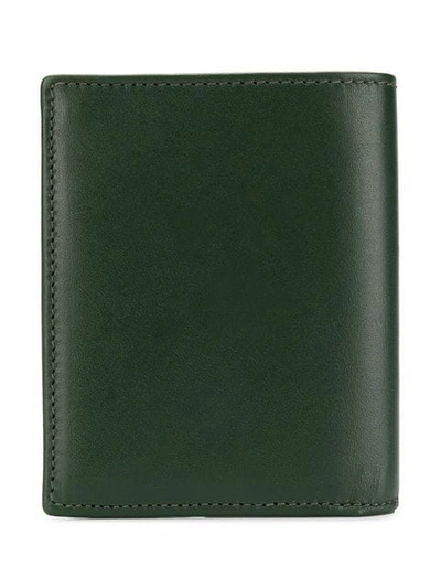 Shop Comme Des Garçons Bifold Wallet In Green