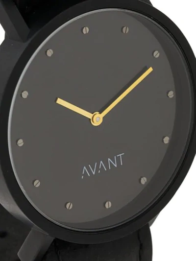 Shop South Lane Avant Pure Watch In Black