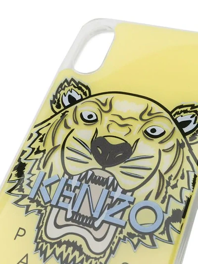 Shop Kenzo Logo Iphone X Case - Yellow