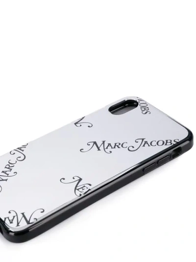 Shop Marc Jacobs X New York Magazine® Iphone Xs Max Case In Silver