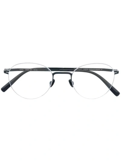 Shop Mykita "eito" Glasses In Black