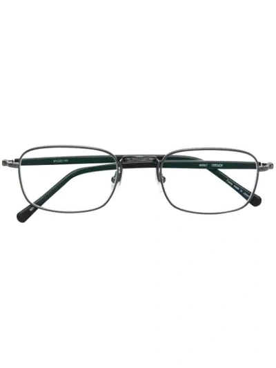 Shop Matsuda Square Frame Glasses In Black