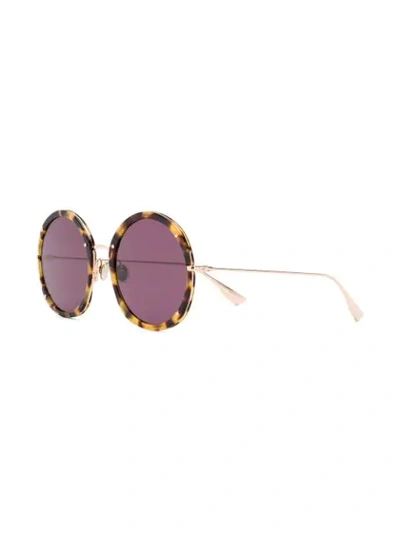 Shop Dior Hypnotic 1 Sunglasses In Brown