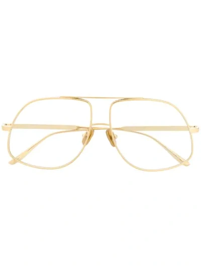 ANNA KARIN KARLSSON LE DUDE GLASSES - 金色