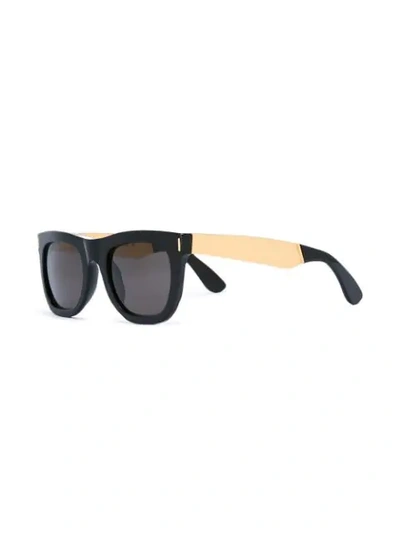 Shop Retrosuperfuture 'ciccio Francis' Sunglasses In Black