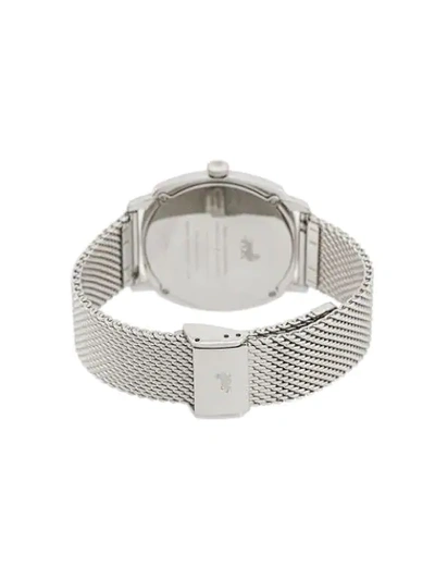 Shop Larsson & Jennings Meridian Milanese 38mm Watch In Silver
