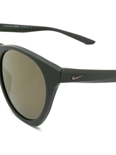 Shop Nike Essential Horizon Sunglasses In Grey