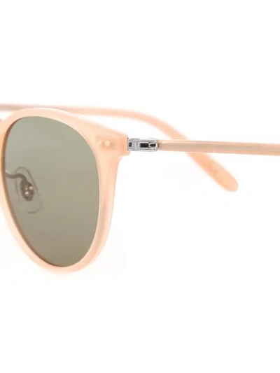 Shop Garrett Leight Ocean Sun Sunglasses In Pink