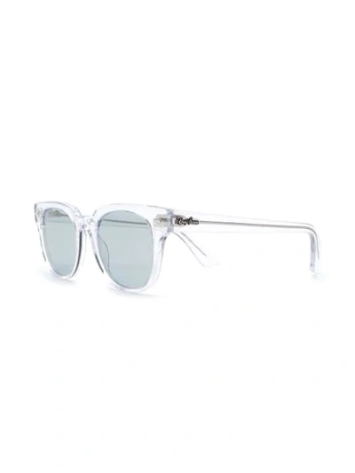 Shop Ray Ban Meteor Sunglasses In Neutrals