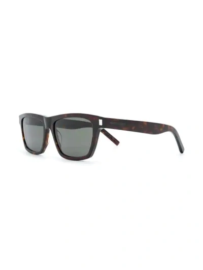 Saint Laurent Sl 274 Sunglasses In 002 Brown