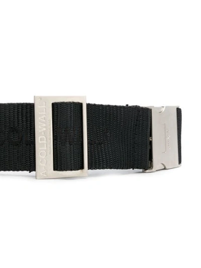 Shop A-cold-wall* Airplane Seat Belt In Black
