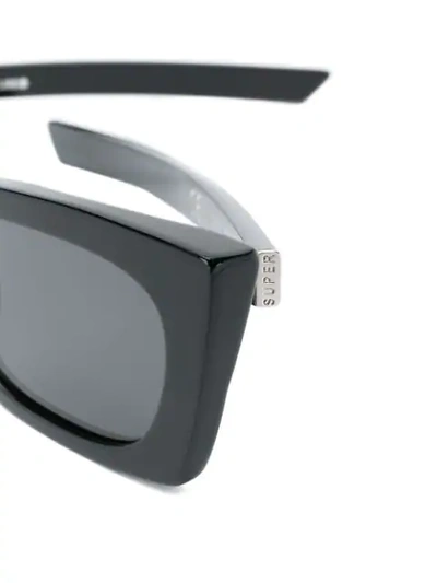 Retrosuperfuture Fred Square Frame Sunglasses In Black