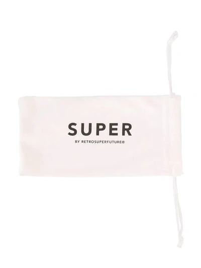 Retrosuperfuture Fred Square Frame Sunglasses In Black