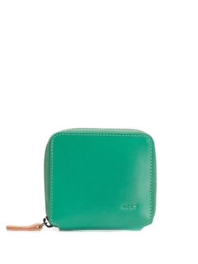 Shop Ally Capellino All Around Zip Wallet In Green