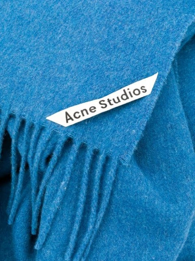 Shop Acne Studios Canada New Scarf In Blue