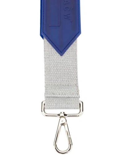 Shop A-cold-wall* Gradient Strap Keyring In Red