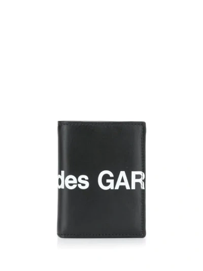 Shop Comme Des Garçons Portemonnaie Mit Logo In Black
