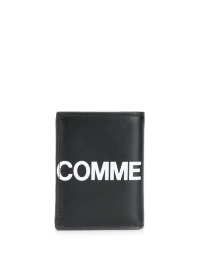 Shop Comme Des Garçons Portemonnaie Mit Logo In Black
