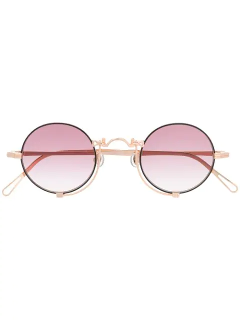 pink circle sunglasses