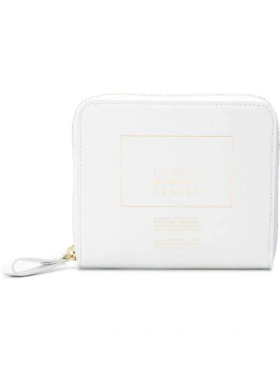 Shop Undercover Zipped Wallet - White