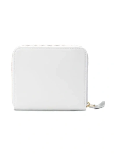 Shop Undercover Zipped Wallet - White