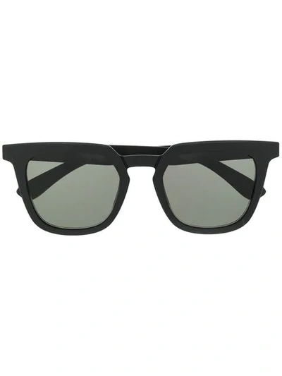 Shop Mykita X Maison Margiela Sunglasses In Black